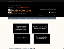 Tablet Screenshot of modemoto.com